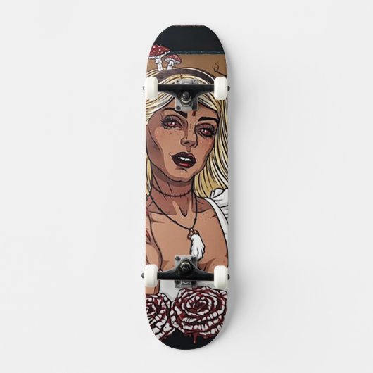 Bloedgevat Persoonlijk Skateboard (Voorkant)