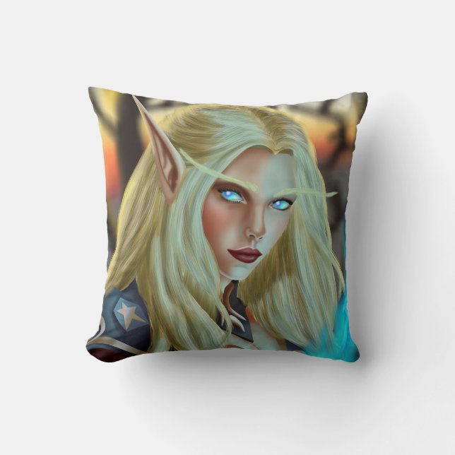 Bloedgoochelaar Kussen (Voorkant)