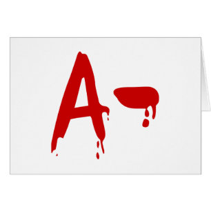 Bloedgroep A - Negatief #Horror-ziekenhuis