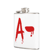 Bloedgroep A - Negatief #Horror-ziekenhuis Heupfles (Links)