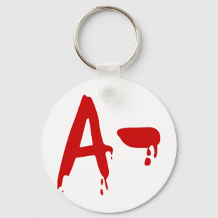 Bloedgroep A - Negatief #Horror-ziekenhuis Sleutelhanger