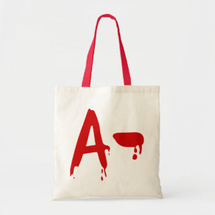 Bloedgroep A - Negatief #Horror-ziekenhuis Tote Bag
