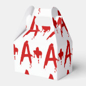 Bloedgroep A+ Positief #Horror Hospital Bedankdoosjes (Achterkant)