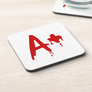 Bloedgroep A+ Positief #Horror Hospital Bier Onderzetter