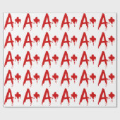 Bloedgroep A+ Positief #Horror Hospital Cadeaupapier (Vlak)