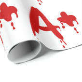 Bloedgroep A+ Positief #Horror Hospital Cadeaupapier (Rol Hoek)
