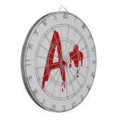 Bloedgroep A+ Positief #Horror Hospital Dartbord (Voorkant Links)