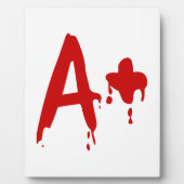 Bloedgroep A+ Positief #Horror Hospital Fotoplaat (Voorkant)