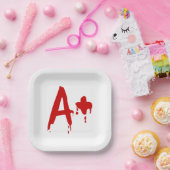 Bloedgroep A+ Positief #Horror Hospital Papieren Bordje (Feest)