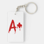 Bloedgroep A+ Positief #Horror Hospital Sleutelhanger (achterkant)