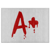 Bloedgroep A+ Positief #Horror Hospital Snijplank (Voorkant)