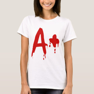 Bloedgroep A+ Positief #Horror Hospital T-shirt