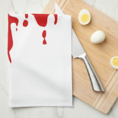 Bloedgroep A+ Positief #Horror Hospital Theedoek (Quarter Fold)