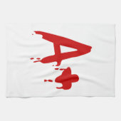 Bloedgroep A+ Positief #Horror Hospital Theedoek (Horizontaal)