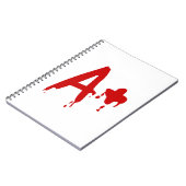 Bloedgroep A+ Positief #Horror Ziekenhuis Notitieboek (Linkerzijde)