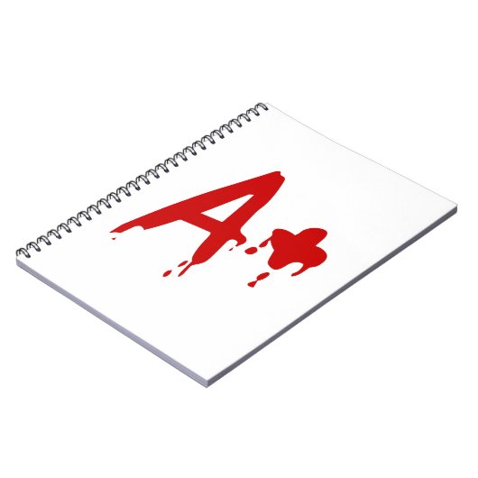 Bloedgroep A+ Positief #Horror Ziekenhuis Notitieboek (Linkerzijde)