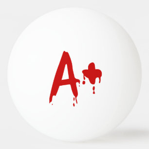 Bloedgroep A+ Positief #Horror Ziekenhuis Pingpongbal