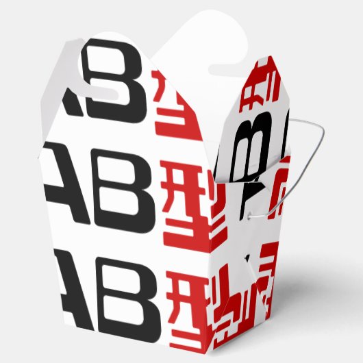 Bloedgroep AB Japans Kanji Bedankdoosjes (Geopend)
