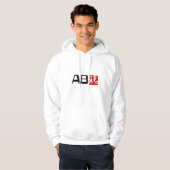 Bloedgroep AB Japans Kanji Hoodie (Voorkant volledig)