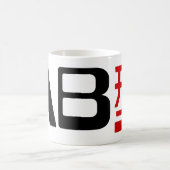 Bloedgroep AB Japans Kanji Koffiemok (Center)