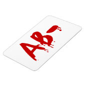 Bloedgroep AB - Negatief #Horror ziekenhuis Magneet (Linkerzijde)