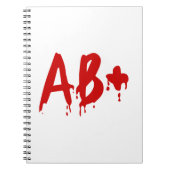 Bloedgroep AB+ Positief #Horror Hospital Notitieboek (Voorkant)