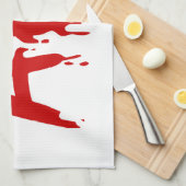 Bloedgroep AB+ Positief #Horror Hospital Theedoek (Quarter Fold)