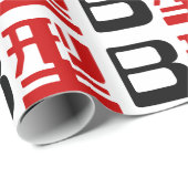 Bloedgroep B Japanse Kanji Cadeaupapier (Rol Hoek)