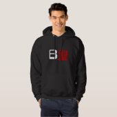 Bloedgroep B Japanse Kanji Hoodie (Voorkant volledig)
