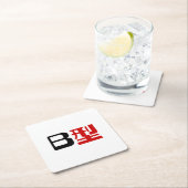 Bloedgroep B Japanse Kanji Kartonnen Onderzetters (Insitu)