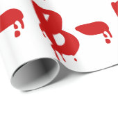 Bloedgroep B - Negatief #Horror ziekenhuis Cadeaupapier (Rol Hoek)