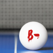Bloedgroep B - Negatief #Horror ziekenhuis Pingpongbal (Net)