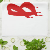 Bloedgroep B - Negatief #Horror ziekenhuis Theedoek (Gevouwen)