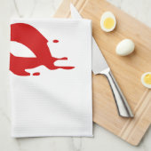 Bloedgroep B - Negatief #Horror ziekenhuis Theedoek (Quarter Fold)