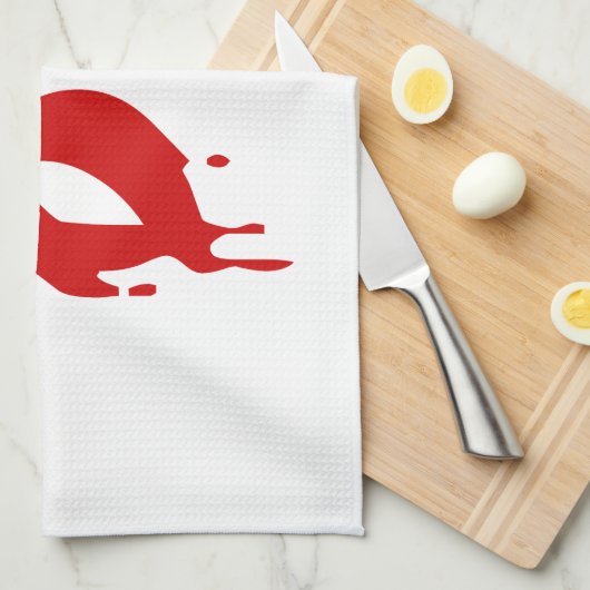 Bloedgroep B - Negatief #Horror ziekenhuis Theedoek (Quarter Fold)