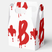 Bloedgroep B+ Positief #Horror Hospital Bedankdoosjes (Geopend)