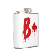 Bloedgroep B+ Positief #Horror Hospital Heupfles (Rechts)