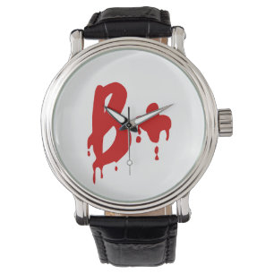 Bloedgroep B+ Positief #Horror Hospital Horloge