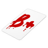 Bloedgroep B+ Positief #Horror Hospital Magneet (Linkerzijde)