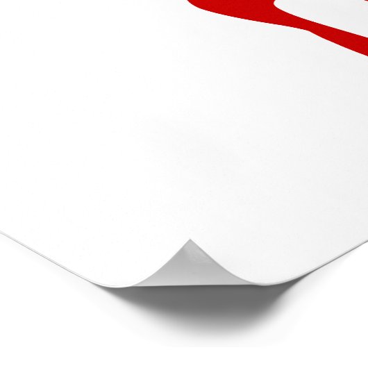 Bloedgroep B+ Positief #Horror Hospital Poster (Hoek)