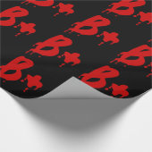 Bloedgroep B+ Positief #Horror Ziekenhuis Cadeaupapier (Hoek)