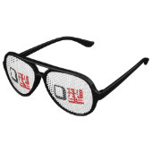 Bloedgroep O Japans Kanji Aviator Zonnebril (Gekanteld)