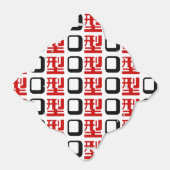 Bloedgroep O Japans Kanji Bedankdoosjes (Uitgevouwen)