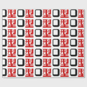 Bloedgroep O Japans Kanji Cadeaupapier (Vlak)