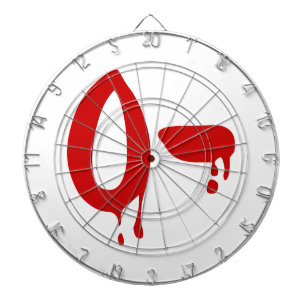 Bloedgroep O- Negatief #Horror ziekenhuis Dartbord