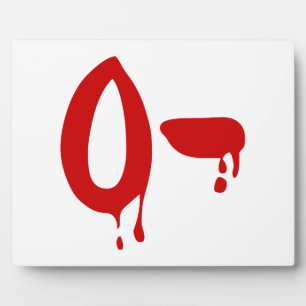 Bloedgroep O- Negatief #Horror ziekenhuis Fotoplaat