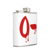 Bloedgroep O- Negatief #Horror ziekenhuis Heupfles (Rechts)