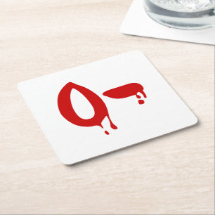 Bloedgroep O- Negatief #Horror ziekenhuis Kartonnen Onderzetters