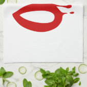 Bloedgroep O- Negatief #Horror ziekenhuis Theedoek (Gevouwen)