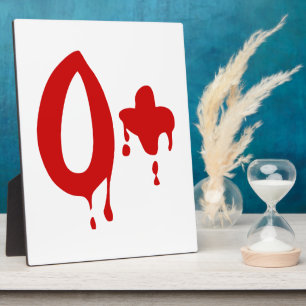 Bloedgroep O+ Positief #Horror Hospital Fotoplaat